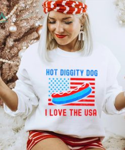 4th of july hot diggity dog I love the usa hot dog shirt 51 4th of july hot diggity dog I love the usa hot dog shirt
