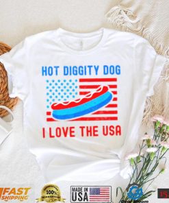 4th of july hot diggity dog I love the usa hot dog shirt 54 4th of july hot diggity dog I love the usa hot dog shirt