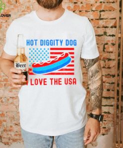 4th of july hot diggity dog I love the usa hot dog shirt 6 4th of july hot diggity dog I love the usa hot dog shirt