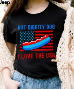 4th of july hot diggity dog I love the usa hot dog shirt 7 4th of july hot diggity dog I love the usa hot dog shirt
