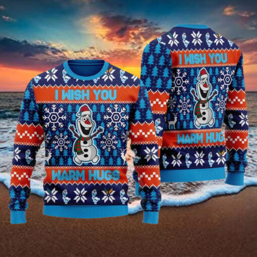 I Wish You Warm Hugs Ugly Christmas Sweater