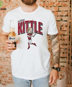 85 George Kittle caricature hoodie, sweater, longsleeve, shirt v-neck, t-shirt