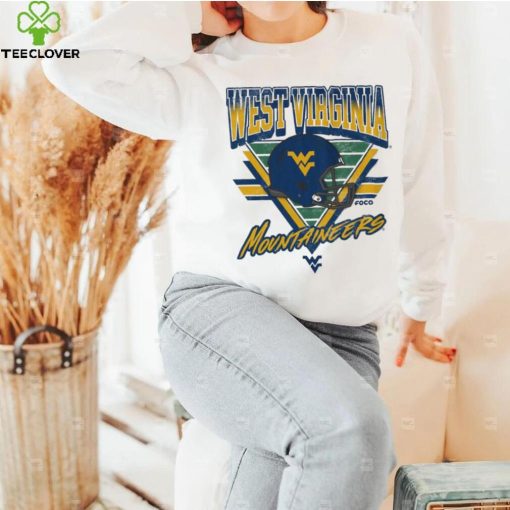 West Virginia Mountaineers Triangle Vintage T Shirt