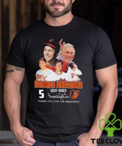 5 Brooks Robinson 1937 2023 Thank You For The Memories Signatures Shirt