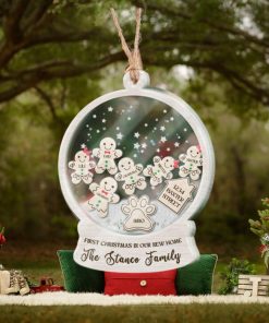 5 Layered Christmas Shaker Ornament