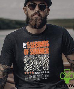 5 Seconds Of Summer Music Shirt V1 Y2k Merch Vintage The Show 2023 Tour Sweathoodie, sweater, longsleeve, shirt v-neck, t-shirt 5Sos Gift Classic T Shirt