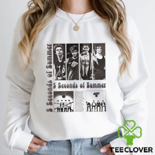 5 Seconds Of Summer Shirt Merch Vintage The Show 2023 Tour 5Sos Unisex Hoodie