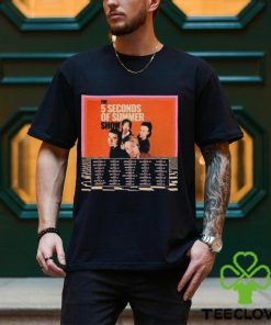 5 Seconds Of Summer Tour Dates 2023 Shirt, 5 Seconds Of Summer Vintage Shirt, 5 Seconds Of Summer Show 2023 World Tour Shirt, 2023 Tour Concert Merch Shirt