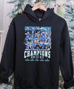 5 Time NFC North Division Champions Detroit Lions Football Team Shirt