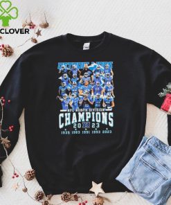 5 Time NFC North Division Champions Detroit Lions Football Team Shirt