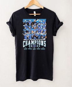 5 Time NFC North Division Champions Detroit Lions Football Team Shirt