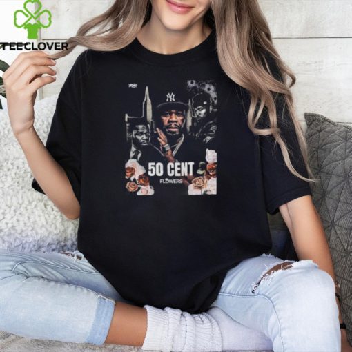 50 Cent Flowers As One Of The Most Influential Figures In Hip Hop T Shirt