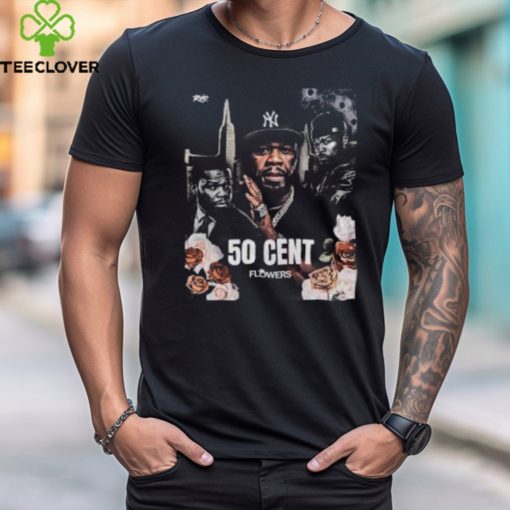 50 Cent Flowers As One Of The Most Influential Figures In Hip Hop T Shirt