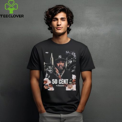 50 Cent Flowers As One Of The Most Influential Figures In Hip Hop T Shirt