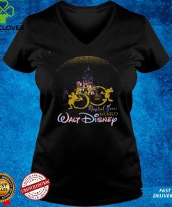 50 Magical Years World Walt Disney Shirt