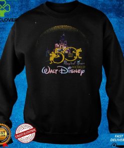 50 Magical Years World Walt Disney Shirt