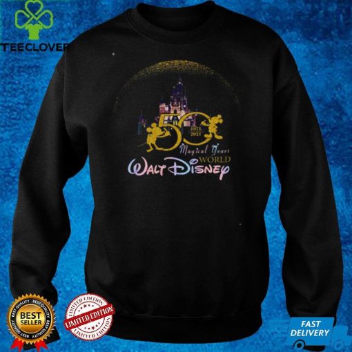 50 Magical Years World Walt Disney Shirt