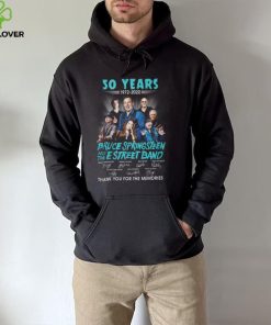 50 Years 1972 – 2022 Bruce Springsteen And The E Street Band Thank You For The Memories T Shirt