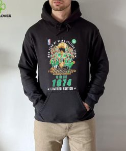 50 Years Of Being Boston Celtics Fan 2023 24 NBA Champions Since 1974 Limited Edition T Shirt