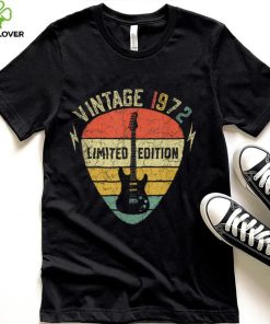 50 Years Old Vintage 1972 Limited Edition 50th Birthday T Shirt