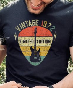 50 Years Old Vintage 1972 Limited Edition 50th Birthday T Shirt