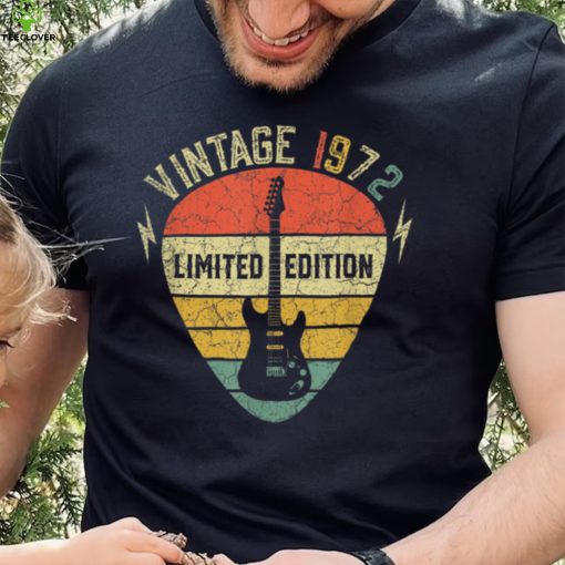 50 Years Old Vintage 1972 Limited Edition 50th Birthday T Shirt