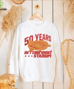 50 Years at Arrowhead Stadium Kansas City Football hoodie, sweater, longsleeve, shirt v-neck, t-shirt