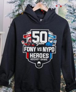 50 years 1974 – 2024 FDNY vs NYPD Heroes Hockey Game hoodie, sweater, longsleeve, shirt v-neck, t-shirt