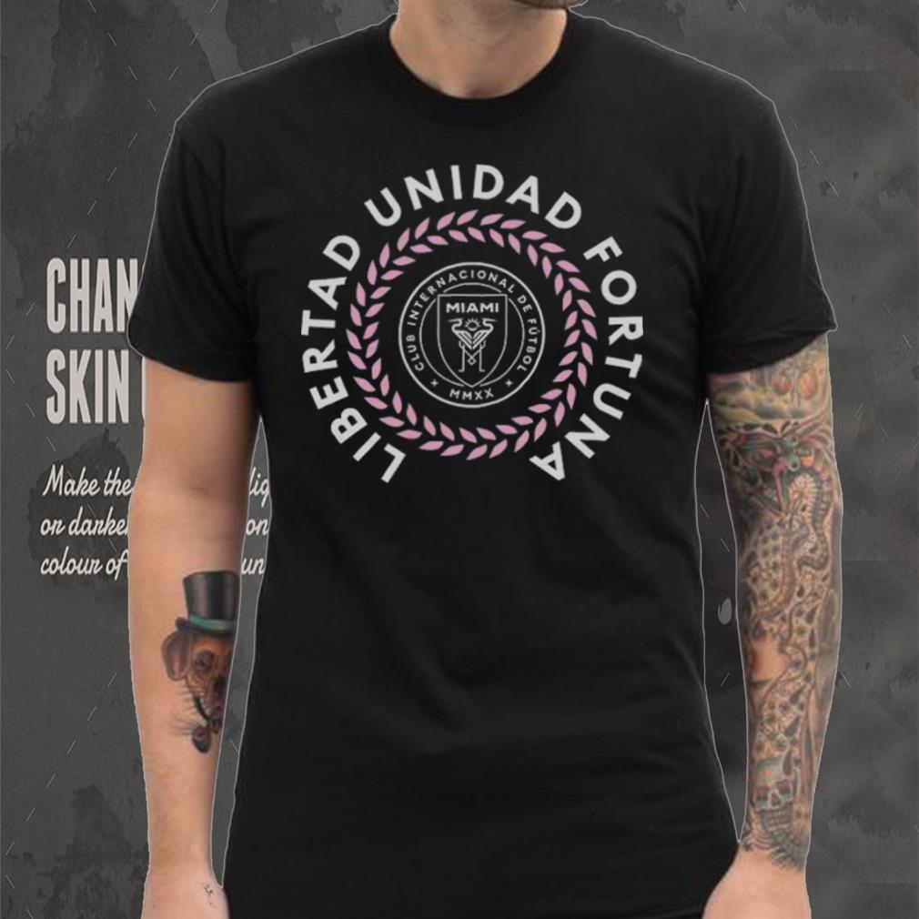 500 Level Adult Inter Miami CF Emblem Black T Shirt 500 Level Adult Inter Miami CF Emblem Black T Shirt