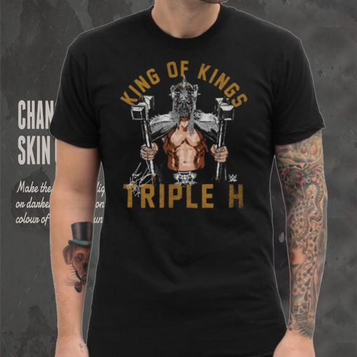 500 Level Black Triple H King Of Kings  T Shirt