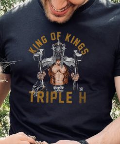 500 Level Black Triple H King Of Kings T Shirt