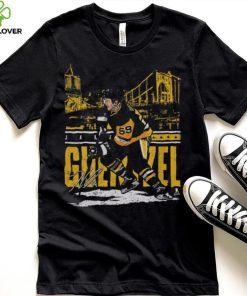 500 Level Pittsburgh Penguins Jake Guentzel City Black T Shirt