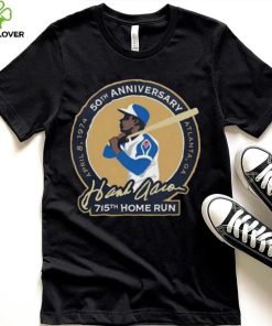 50Th Anniversary Atlanta Ga Hank Aaron 715Th Home Run T hoodie, sweater, longsleeve, shirt v-neck, t-shirt