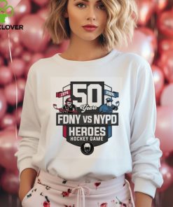 50th Heroes Hockey Game T Shirt