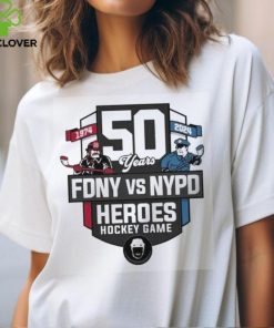 50th Heroes Hockey Game T Shirt