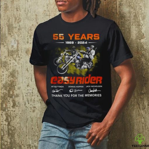 55 Years 1969 – 2024 Easy Rider Thank You For The Memories T Shirt