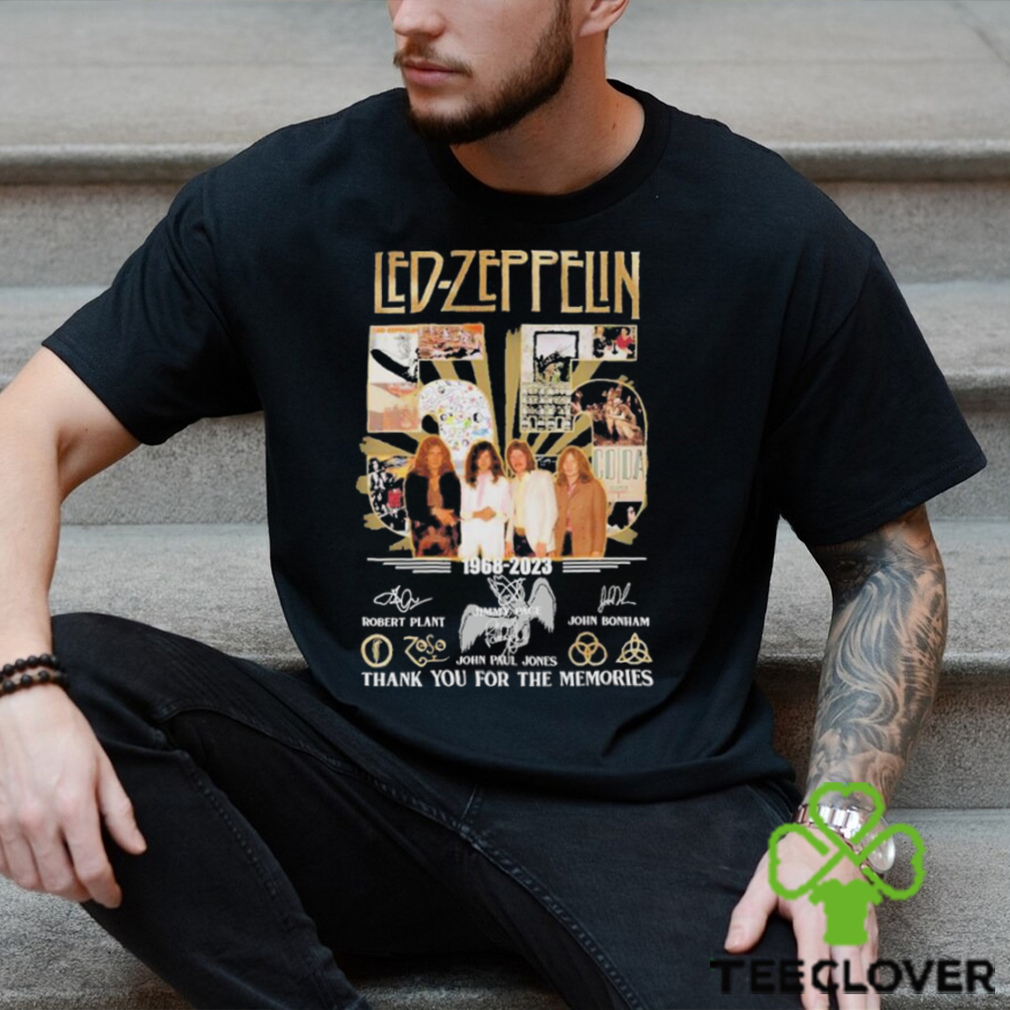 55 Years Of 1968 – 2023 Led Zeppelin Thank You For The Memories Shirt 55 Years Of 1968 – 2023 Led Zeppelin Thank You For The Memories Shirt