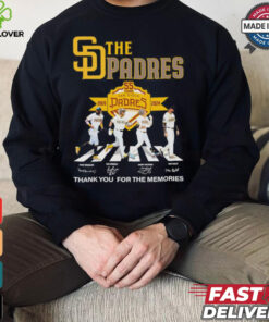 55 years San Diego Padres 1969 2024 thank you for the memories signatures shirt