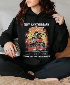 55th Anniversary Zz Top 1969 2024 Thank You For The Memories Signatures T hoodie, sweater, longsleeve, shirt v-neck, t-shirt