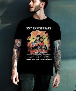 55th Anniversary Zz Top 1969 2024 Thank You For The Memories Signatures T hoodie, sweater, longsleeve, shirt v-neck, t-shirt