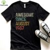 60 Years Old Gifts 60 & Fabulous Since 1962 60th Birthday T Shirt