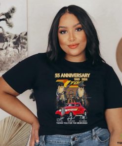 55th anniversary 1969 2024 zz top thank you for the memories shirt
