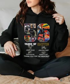 56 Year Of Led Zeppelin Thank You For The Memories Shirt