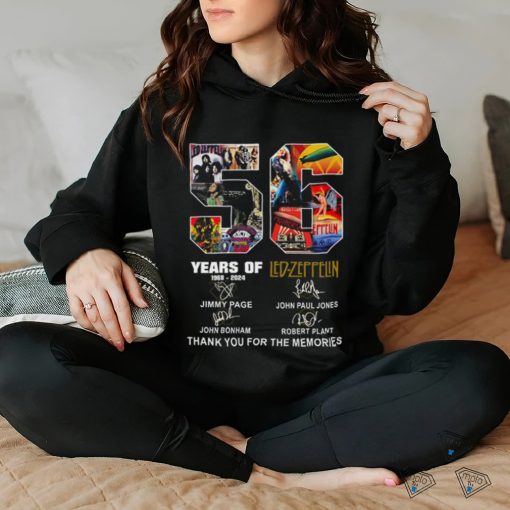 56 Year Of Led Zeppelin Thank You For The Memories Shirt