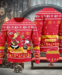 Kansas City Chiefs Funny Charlie Brown Peanuts Snoopy Ugly Christmas Sweater 1 Kansas City Chiefs Funny Charlie Brown Peanuts Snoopy Ugly Christmas Sweater