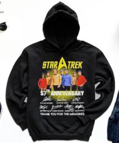 57Th Anniversary Star Trek Thank You For The Memories Signatures Shirt 2 57Th Anniversary Star Trek Thank You For The Memories Signatures Shirt