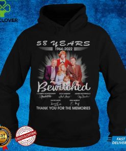 58 years 1964 2022 Bewitched thank you for the memories hoodie, sweater, longsleeve, shirt v-neck, t-shirts