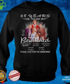 58 years 1964 2022 Bewitched thank you for the memories hoodie, sweater, longsleeve, shirt v-neck, t-shirts