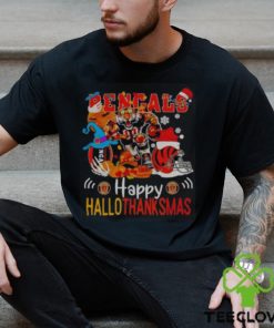 Cincinnati Bengals Mascot Happy Hallothanksmas Shirt
