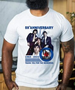 59th Anniversary 1964 – 2023 The WHO Thank You For The Memories T Shirt